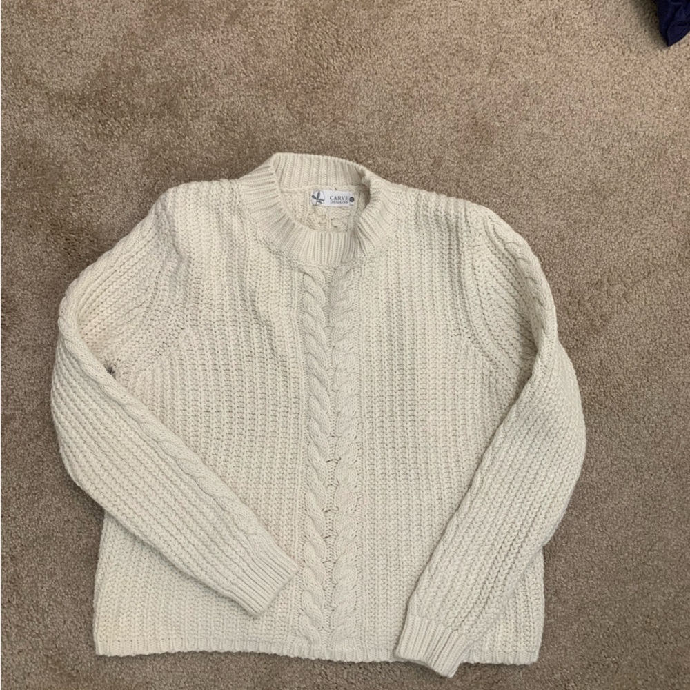 Carve Designs Cropped Sweater